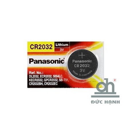 Pin cúc áo  2032 panasonic