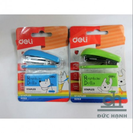 DẬP GHIM MINI DELI 253